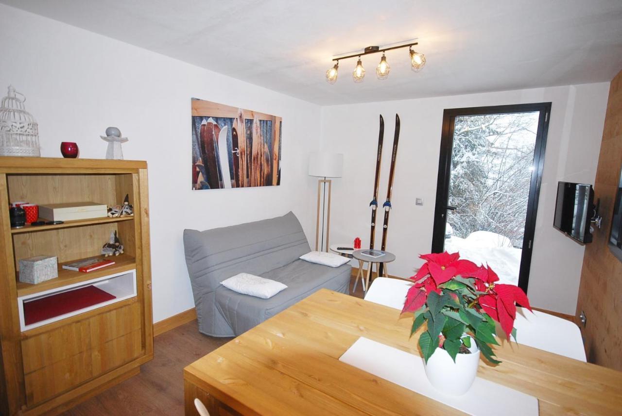 Appartement 25M2 A Saint-Gervais Les Bains Luaran gambar